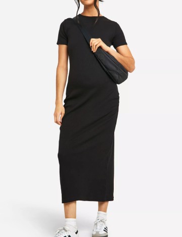 Rochie lunga Boohoo, negru