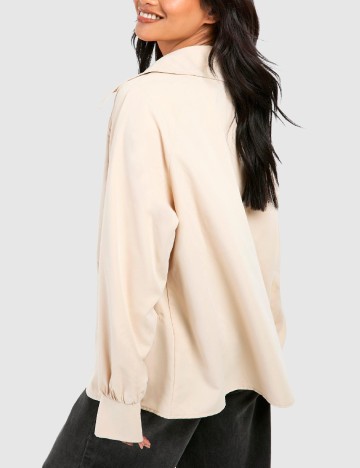 Trench Boohoo, crem