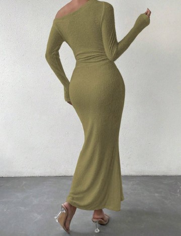 Rochie lunga SHEIN, verde