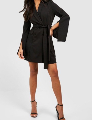 Rochie scurta Boohoo, negru