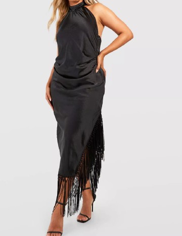 Rochie medie Boohoo, negru