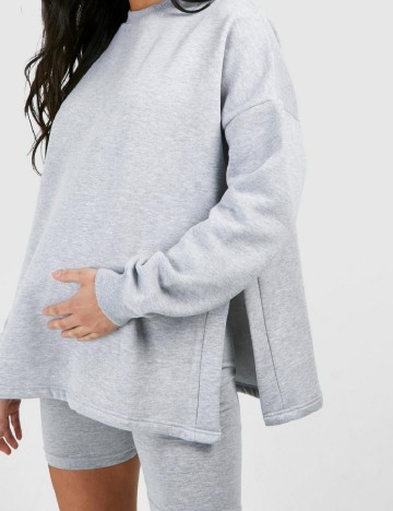 Compleu Boohoo maternity, gri