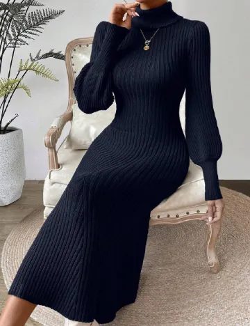 Rochie medie SHEIN, bleumarin Albastru