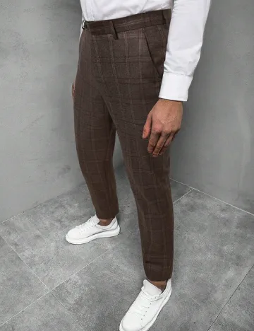 Pantaloni SHEIN, maro Maro