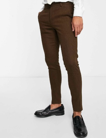 Pantaloni ASOS, maro