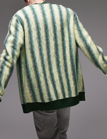 Cardigan Topman, verde