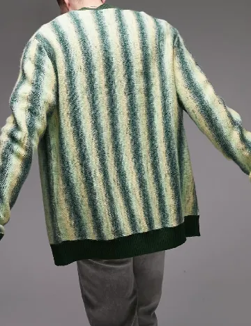 Cardigan Topman, verde Verde