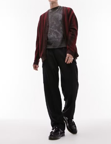 Cardigan Topman, grena