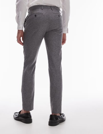 Pantaloni Topman, gri