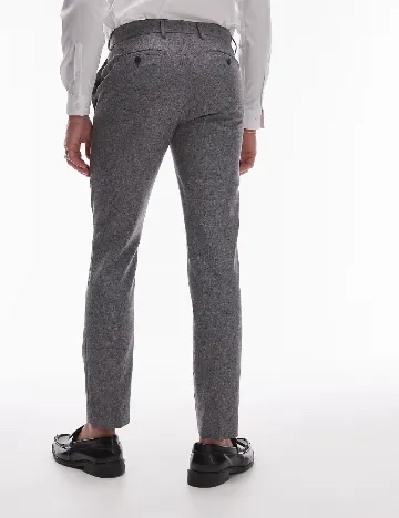 Pantaloni Topman, gri Gri