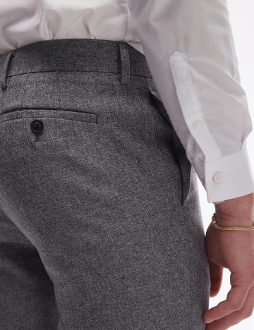 Pantaloni Topman, gri