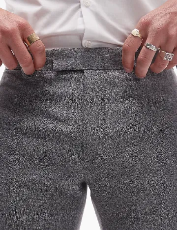 Pantaloni Topman, gri Gri