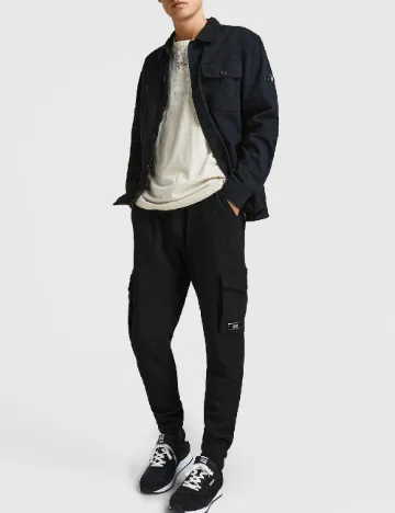 Pantaloni Jack&Jones, negru Negru