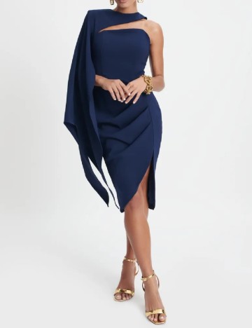 Rochie scurta Lavish Alice, bleumarin