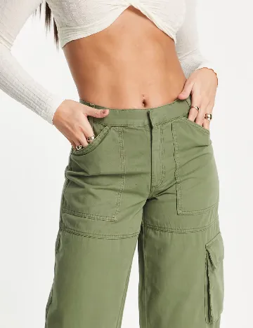 Pantaloni Top Shop, verde Verde