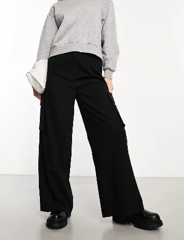 Pantaloni ASOS, negru Negru