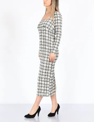 Rochie medie ASOS, alb Alb