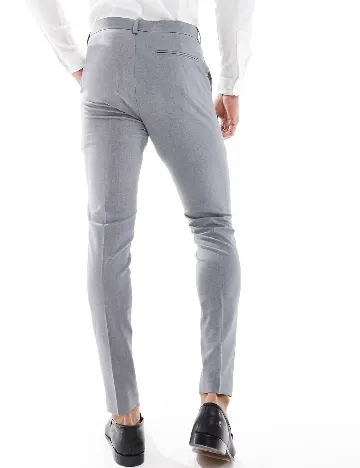 Pantaloni ASOS, gri Gri