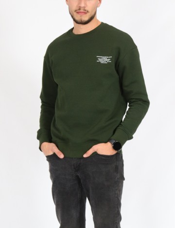 Bluza Jack&Jones, verde inchis