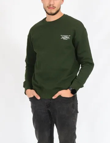 Bluza Jack&Jones, verde inchis Verde