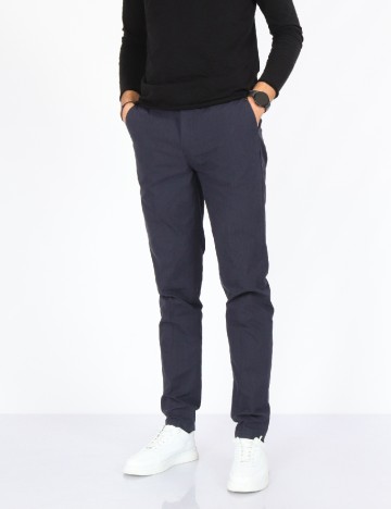 Pantaloni Topman, bleumarin