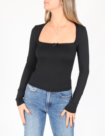 Top ASOS, negru