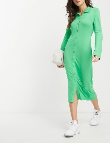 Rochie medie French Connection, verde