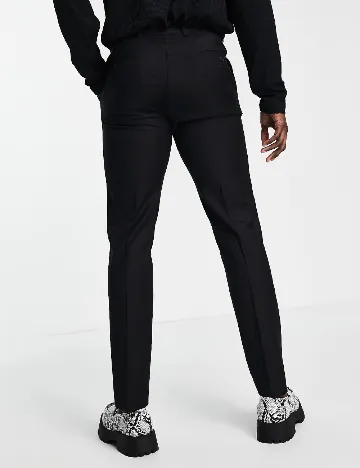 Pantaloni Devil s Advocate, negru Negru