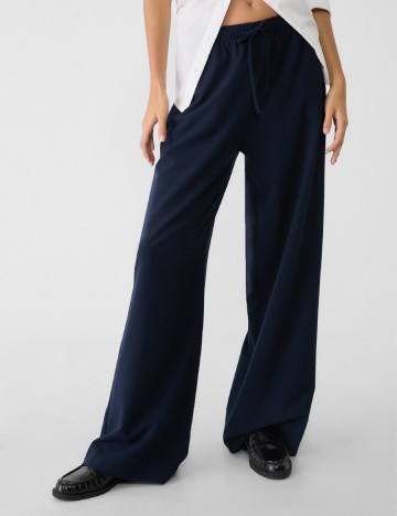 Pantaloni Stradivarius, bleumarin