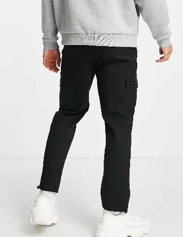 Pantaloni ASOS, negru Negru