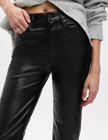 Pantaloni Pull&Bear, negru