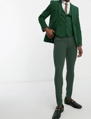 Pantaloni ASOS, verde Verde