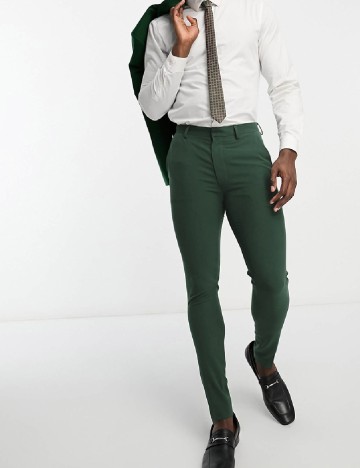 Pantaloni ASOS, verde