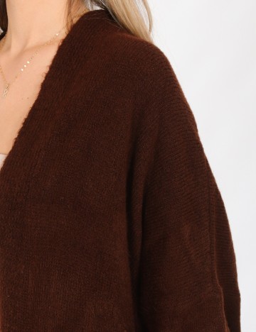 Cardigan SHEIN, maro