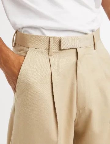 Pantaloni ASOS, crem Crem