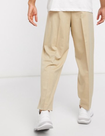 Pantaloni ASOS, crem