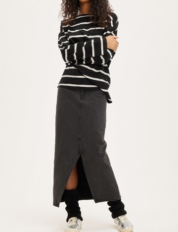 Bluza Oversize Monki, negru