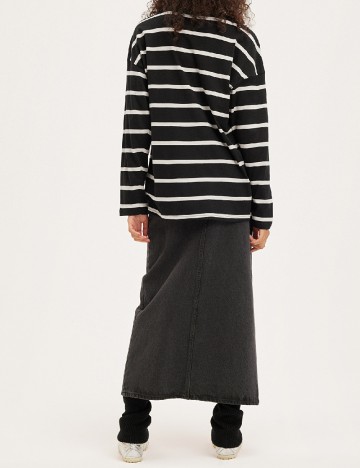 Bluza Oversize Monki, negru