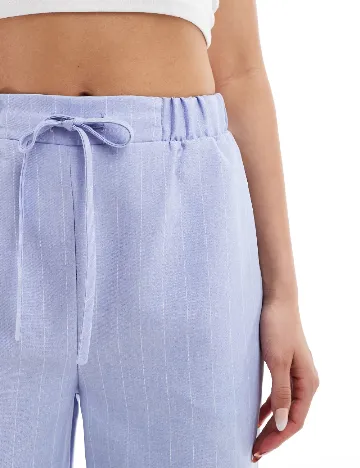 Pantaloni ASOS, albastru Albastru