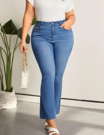 Blugi SHEIN CURVE, albastru