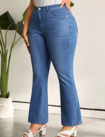 Blugi SHEIN CURVE, albastru