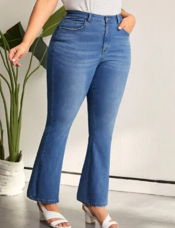 Blugi SHEIN CURVE, albastru