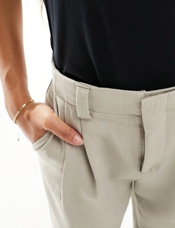 Pantaloni Stradivarius, gri