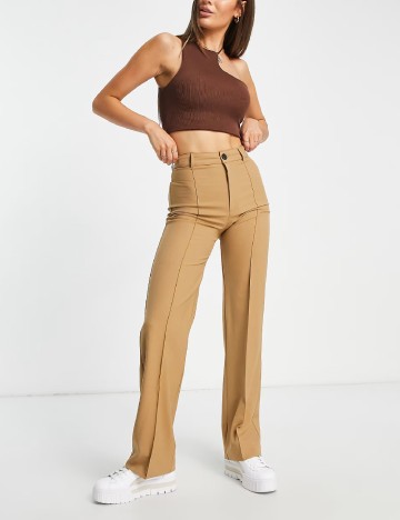 Pantaloni Stradivarius, maro