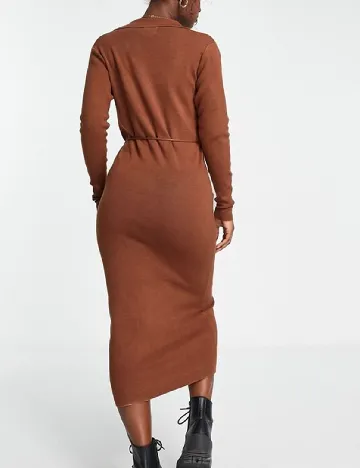 Rochie medie ASOS, maro Maro