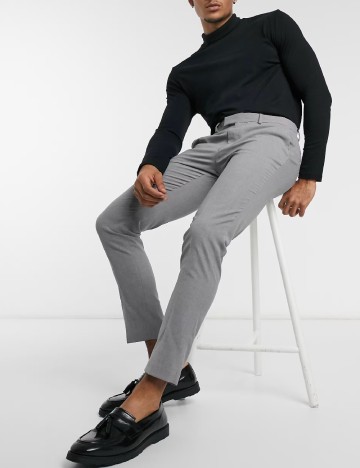 Pantaloni ASOS, gri