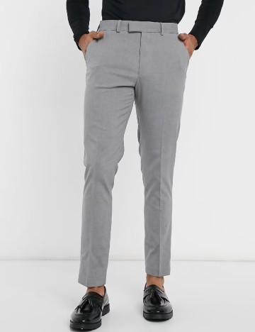 Pantaloni ASOS, gri