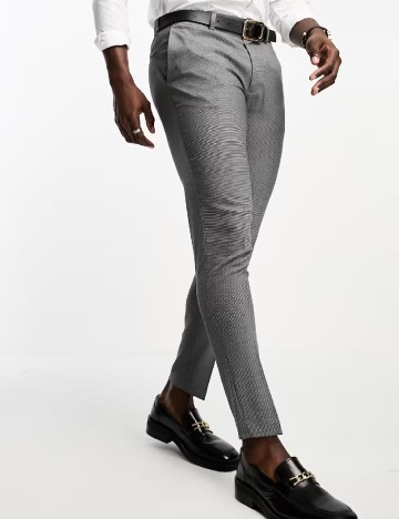 Pantaloni ASOS, gri