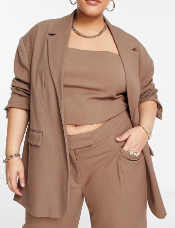 Sacou Oversize Something New, maro