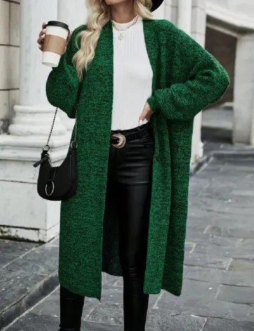 Cardigan SHEIN, verde Verde